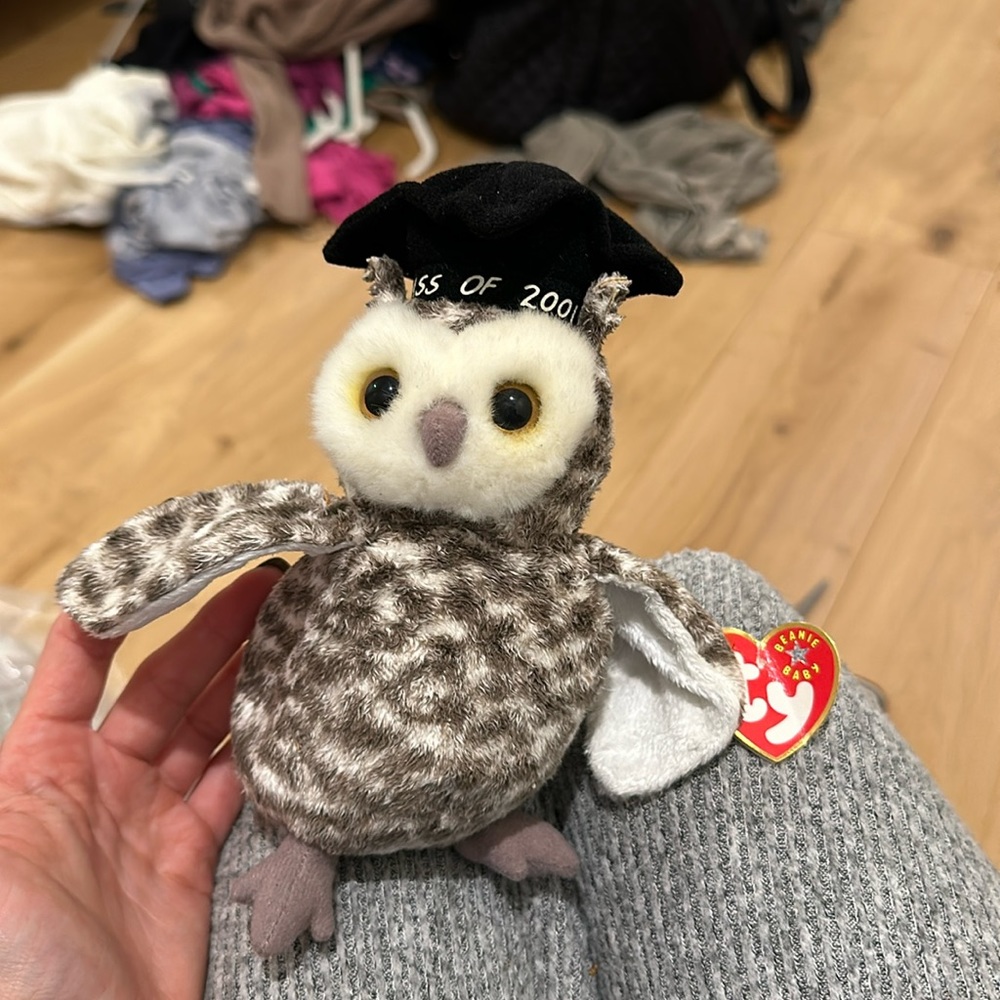 smart beanie baby class of 2001